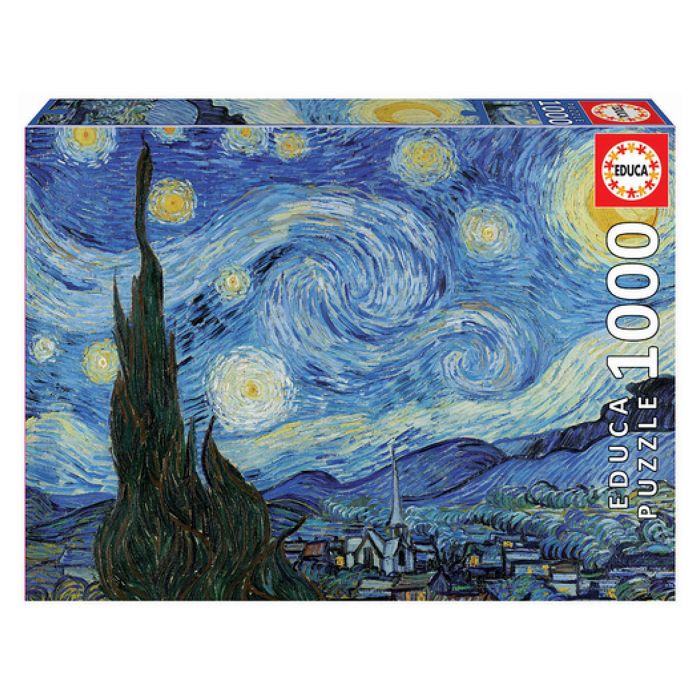 Puzzle 1000 pièces La nuit étoilée de Vincent van Gogh - EDUCA