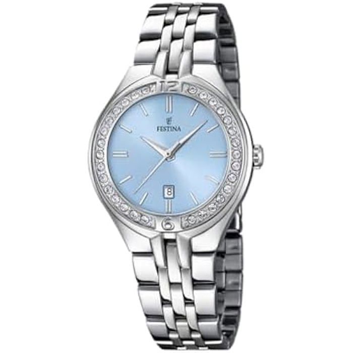 Montre Femme - FESTINA - F16867/4 - Acier Inoxydable - Étanchéité 5 ATM - Analogique