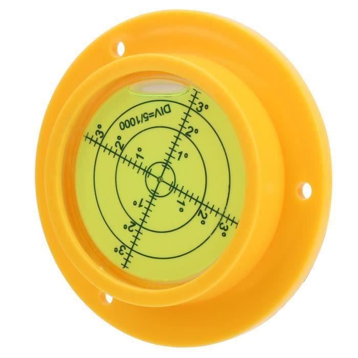 Niveau à Bulle Ronde 60 Mm - Outil Précis Pour Équilibrer Caméra, Trépied, Balance Et Plateforme
