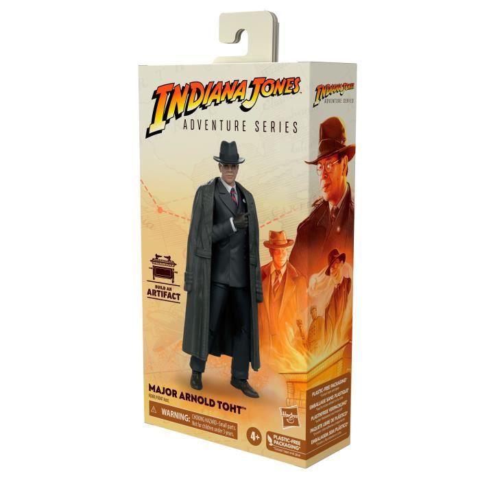 Figurine Indiana Jones Adventure Series Major Arnold Toht 15 cm Mixte Action figures - vue 1