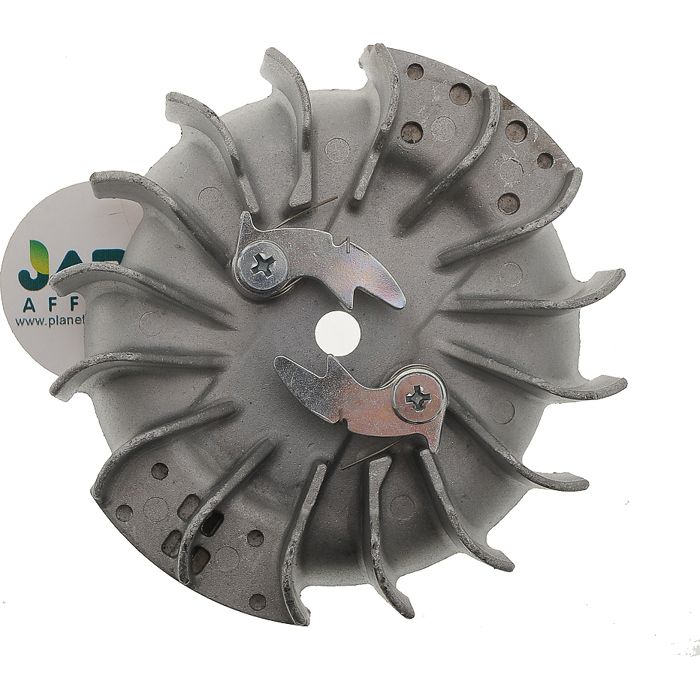 Volant Tracteur AMA 395 Mm C6 Avec Couvercle – Volant Agricole Plat Robuste, Compatible OTPB-OSPB
