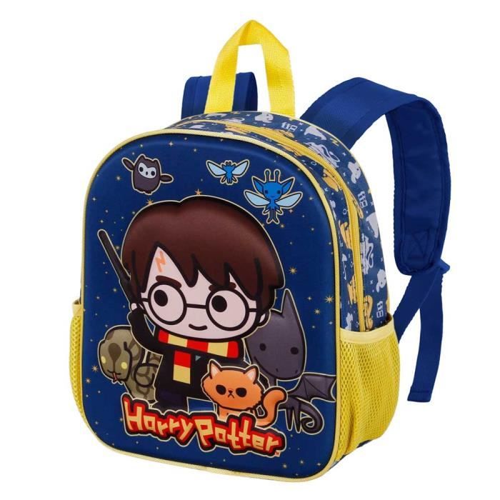 Sac à dos 3D Harry Potter Beasty Friends - KARACTERMANIA - Petit - Bleu - Enfant - Maternelle