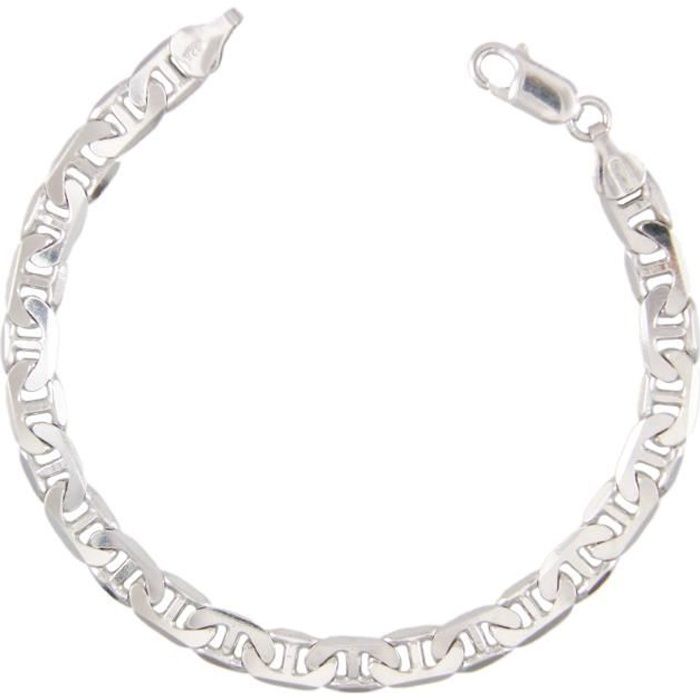 Bracelet - LATELIER DAZUR - Argent Massif 925/000 - Maille Marine - Homme Bracelet - LATELIER DAZUR - Argent Massif 925/000 - Maille Marine - Homme