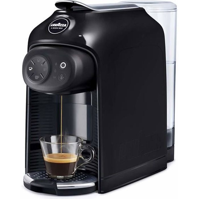 Lavazza Idola, Autonome, Cafetière à dosette, 1,1 L, Capsule de café, 1500 W, Noir