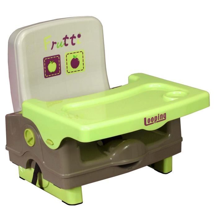 LOOPING Réhausseur de chaise KIWI  Cdiscount Puériculture & Eveil bébé