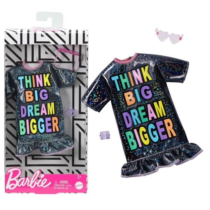 Barbie Accessoires pour poupées, thème Pyjama, 11 Accessoires de Mode Barbie Accessoires pour poupées, thème Pyjama, 11 Accessoires de Mode
