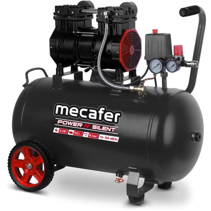 Compresseur vertical Mecafer 50L 2HP