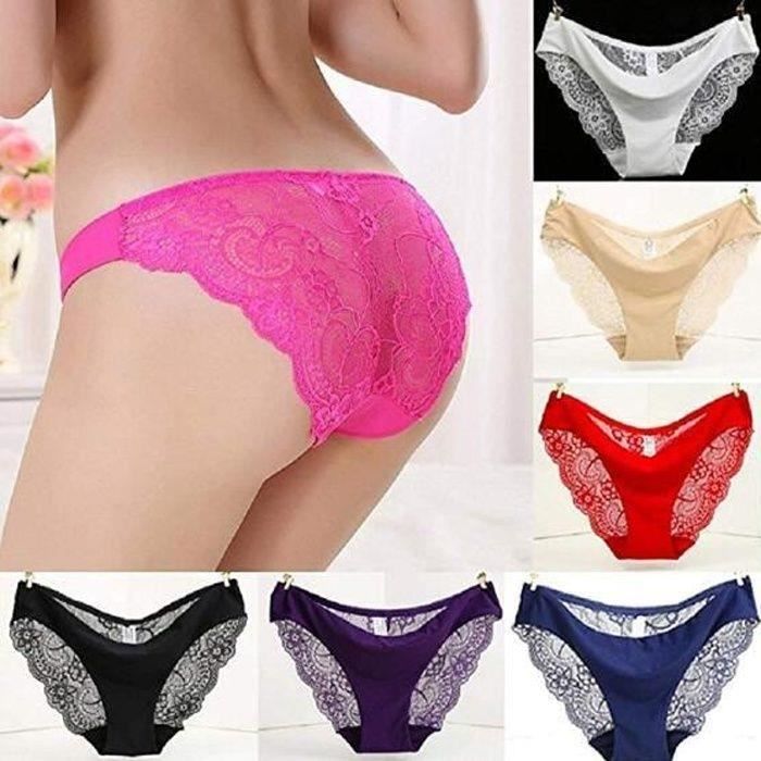 Culottes Femme Sans Couture Lot De 6 - Hipster Invisible Microfibre, Confort Quotidien, Taille Basse - 8