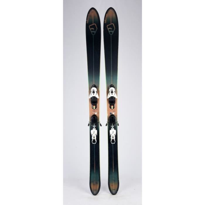 Empuje hacia abajo recurso evaporación Ski occasion Salomon BBR V shape 10.0 + fixations - Cdiscount Sport