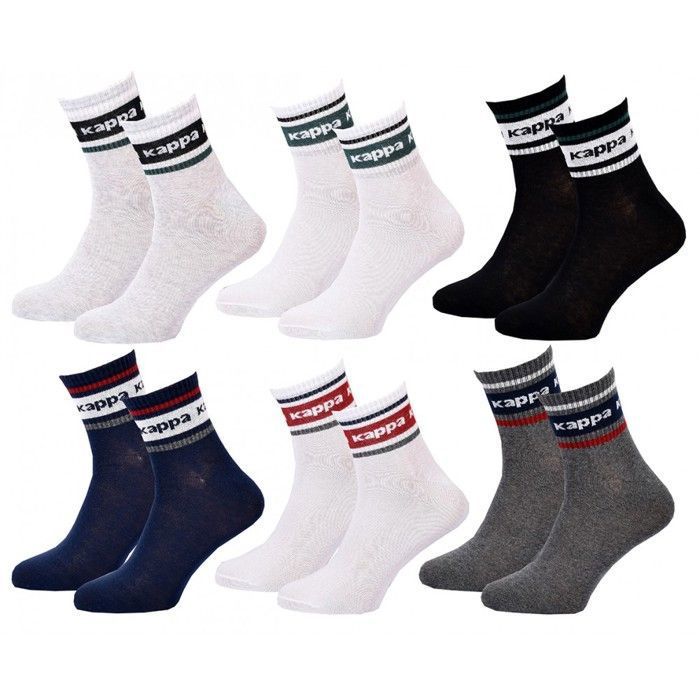 Chaussettes Courtes KAPPA Quarter Taille 39-42 - Neuf Avec étiquettes