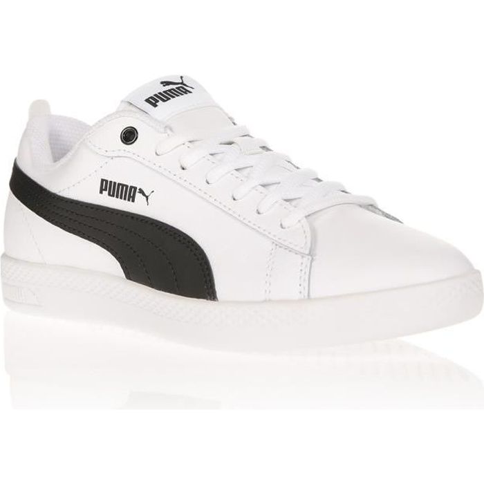 puma blanche noir