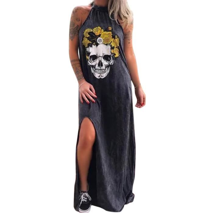 Robe Femme Desigual Neuve Taille M - Imprimé Fleurs Vert/rouge, Sans Manches, Coupe Moulante