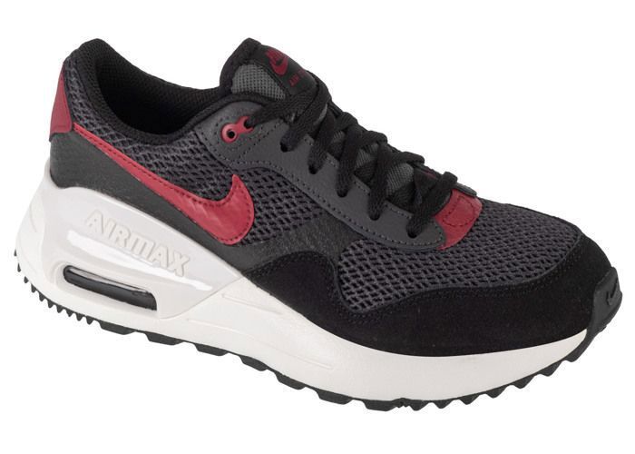 Nike Baskets - NIKE - Air Max Systm DQ0284-003 - Noir - Lacets - Synthétique