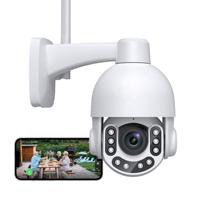 Caméra de Surveillance WiFi 360° 1080P pour Bébé Enfant Chat avec Vision  Nocturne et Suivi Intelligent - Cdiscount Bricolage