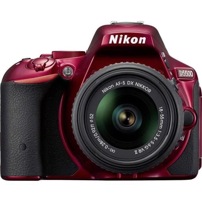 NIKON D5500 Appareil photo numérique Reflex + Objectif AF-S NIKON D5500 Appareil photo numérique Reflex + Objectif AF-S