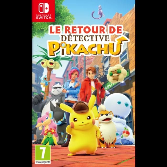 Nintendo Detective Pikachu Returns Standard Chinois Traditionnel All Switch - vue 2