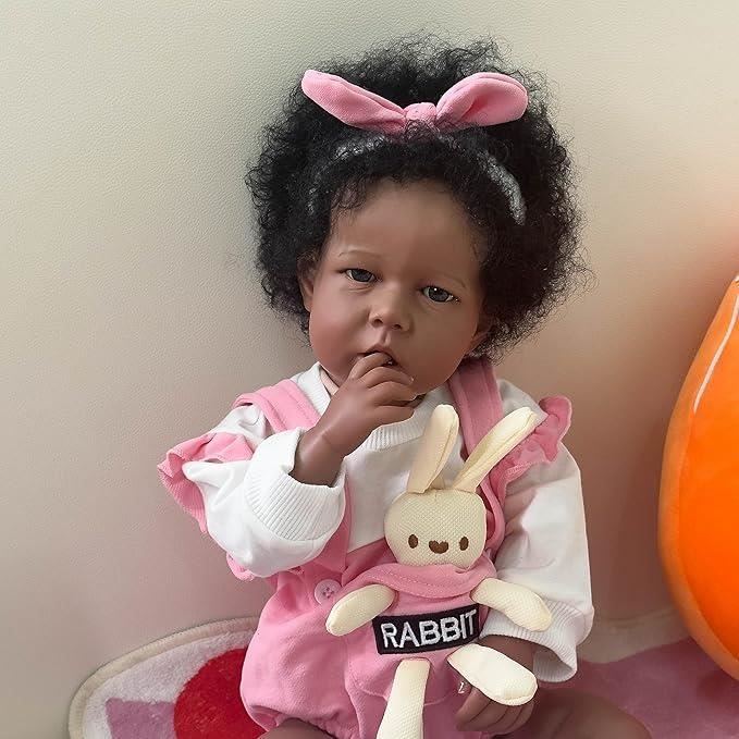Réaliste Bébé Poupée 50cm Nouveau-Né Poupée Enfants Fille Playmate
