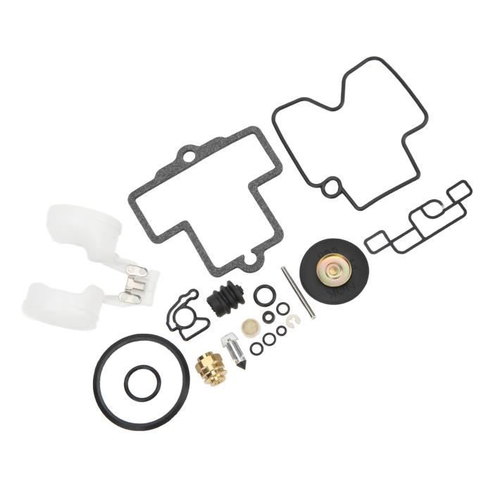 Qqmora Kit de reconstruction de carburateur Kit de Réparation de Carburateur en Silicone pour Keihin FCR Slant auto carburateur