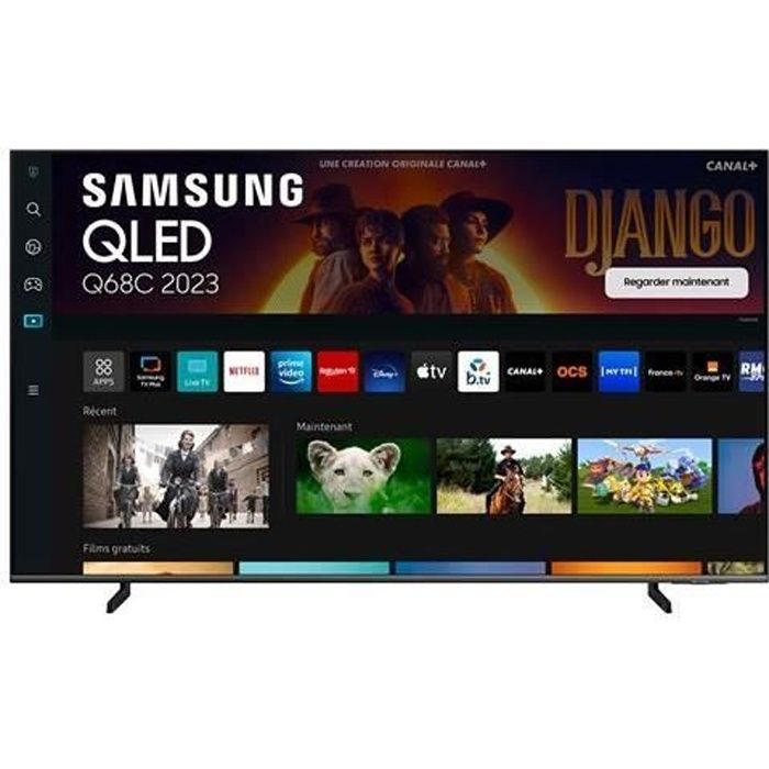 Samsung TV QLED TQ43Q68C 108cm 4K UHD Smart TV 2023 Noir - 8806094903638
