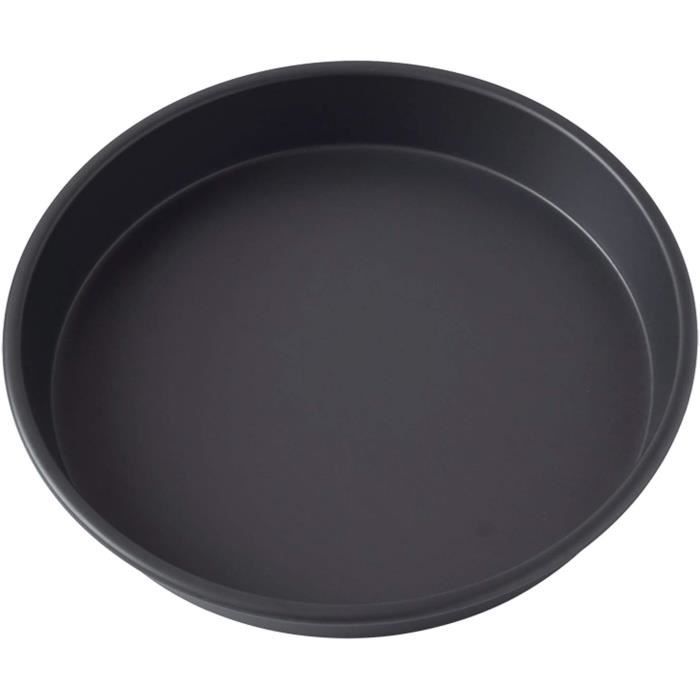 Plaque De Cuisson à Pizza En Aluminium Antiadhésive - 20 Cm, Robuste Pour Usage Familial Et Commercial