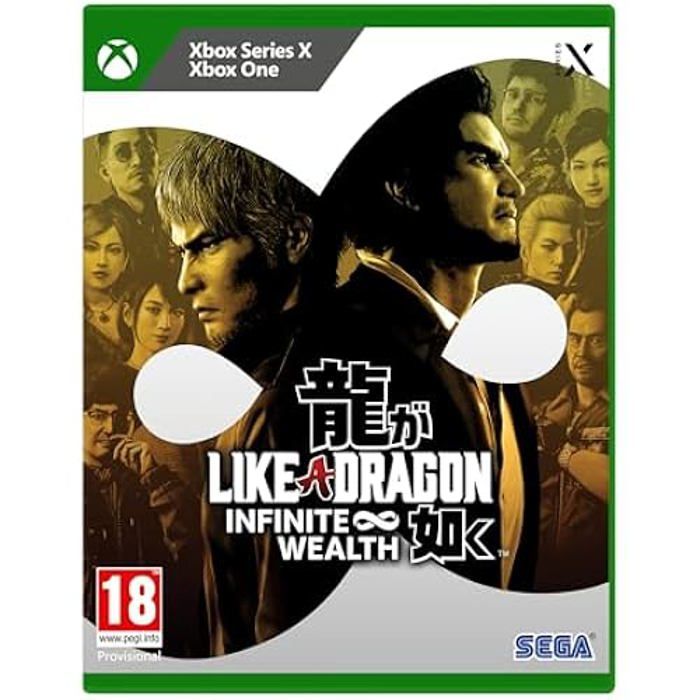 Jeu de rôle Like a Dragon Infinite Wealth Xbox Series X Aventure épique Combat dynamique