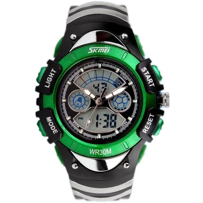 Montre enfant verte Clearance