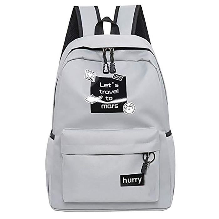 X7965 Sac a Dos Fille eleves Du Primaire 9 12 15 Ans ecole Collegiens Jeunes 3 6 9 Grade Sac a Dos etanche a L eau De Vo Cdiscount Bagagerie Maroquinerie