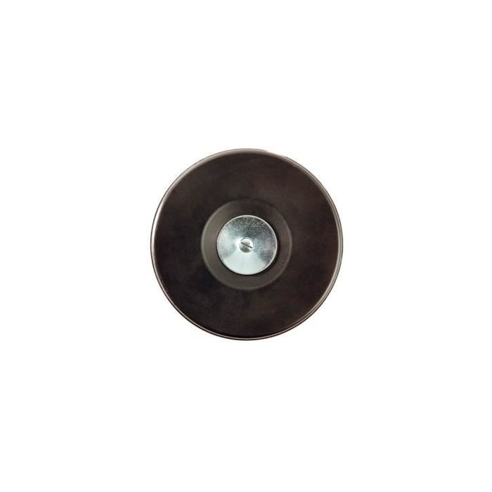 PLATEAU SUPPORT CAOUTCHOUC pour DISQUE ABRASIF ET FIBRE AUTOCOLLANT 125 MM