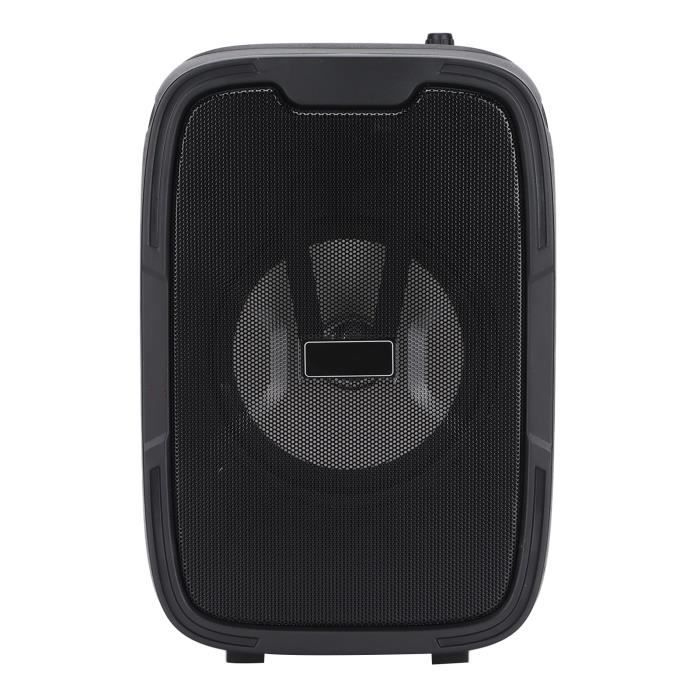 Enceinte Bluetooth Portable Uxsjakjsd - Subwoofer, Bluetooth 5.3, Micro Intégré, Radio, 1500 MAh, Noir