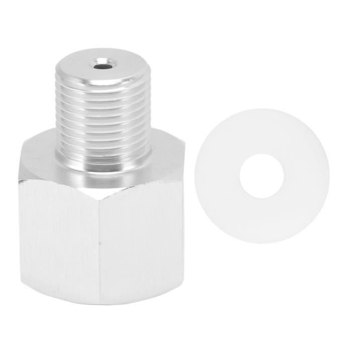 Adaptateur De Cartouche De Gaz Camping – Raccord De Bouteille Butane à Vis, En Alliage D’aluminium Et Inox, Compact Et Fiable