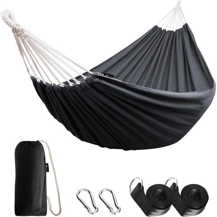Hamac D'Extérieur De Camping, En Plein Air Portable En Toile Léger Avec