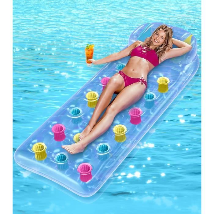 Géant Bouee Piscine Avocat - Matelas Gonflable Piscine - Bouée Piscine