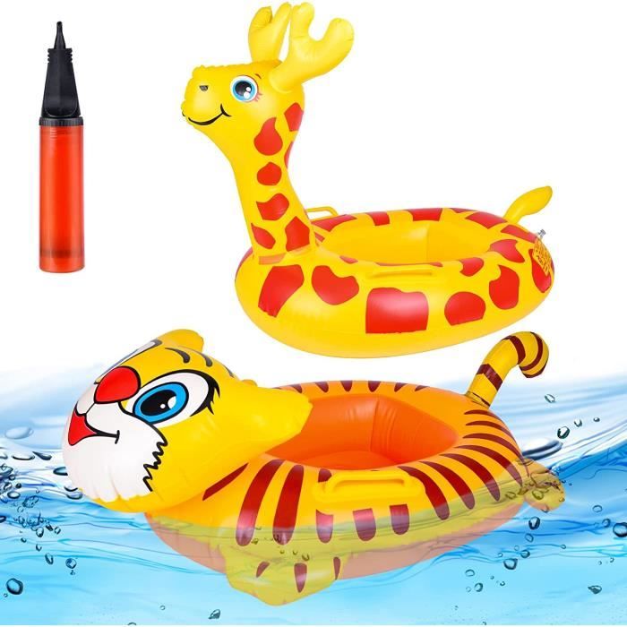 Bouée Donut Gonflable 90 Cm - Pour Piscine Et Plage | Enfants Et Adultes | Jouet D'eau Fun