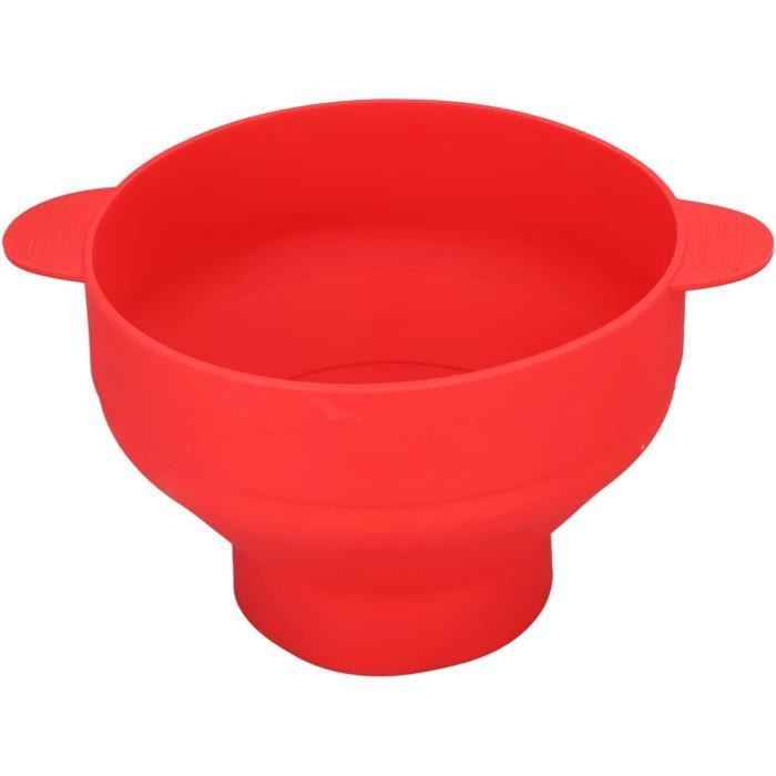 Machine à Popcorn En Silicone Pour Micro-ondes – Bol Pliable Et Réutilisable – Rapide, Sans Huile – Facile à Nettoyer, Lave-vaisselle Safe – Idéal Pour Cinéma Maison, Apéros, étudiants