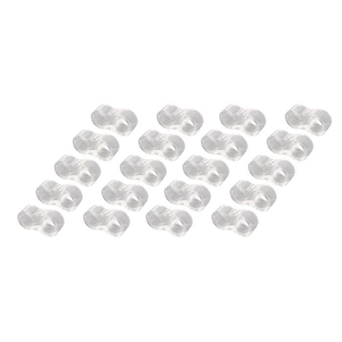 12 Bloque-Cordons En Alliage De Zinc - Fermeture à Pression Pour Lacets, Paracorde, Sacs