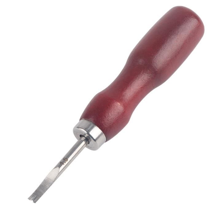 6pcs cuir artisanat outils demi-ronde cutter poinçon pour la maison en
