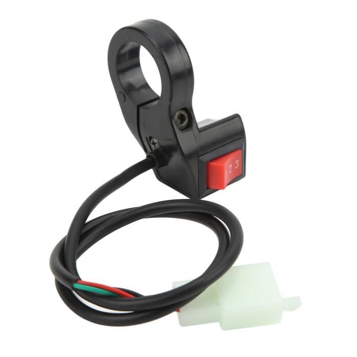 Interrupteur Phares Moto Interrupteur Phare Moto 22mm - Commutateur Guidon Pour Phare/Anti-brouillard - ON/OFF Interrupteur Universel 7/8 Interrupteur Phares Moto Interrupteur Phare Moto 22mm - Commutateur Guidon Pour Phare/Anti-brouillard - ON/OFF Interrupteur Universel 7/8