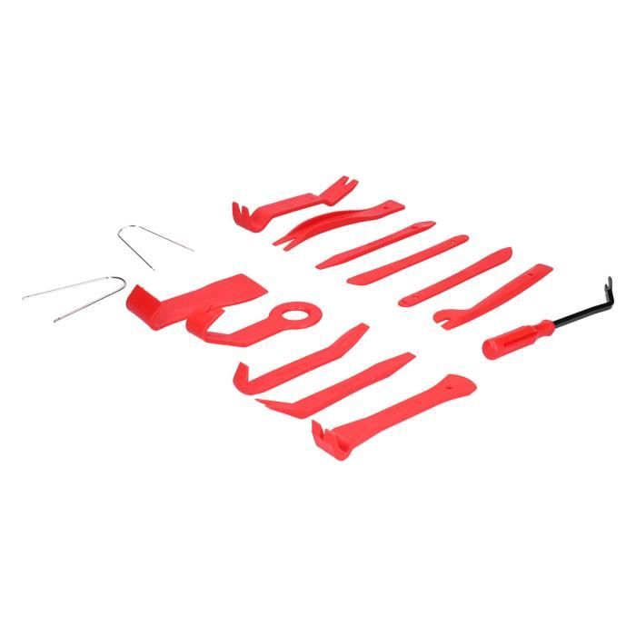 Pied-de-biche Mécanicien 45,7 Cm - Embouts Coudés, Poignée Frappable - Acier Trempé, Poignée Antidérapante