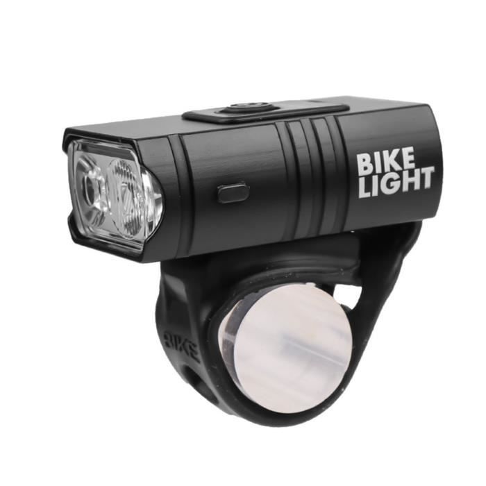 Kit D'éclairage Vélo Rechargeable USB - Phare Et Feu Arrière LED, Modes Réglables, étanche IPX4 - 3