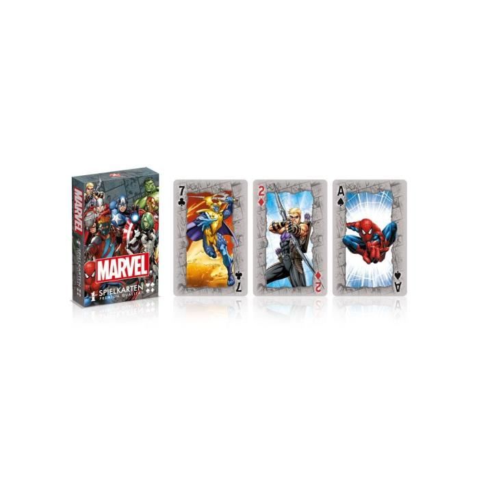 WINNING MOVES Jeu de 54 cartes le Parrain pas cher
