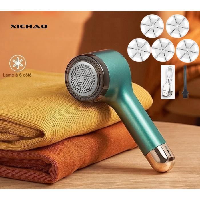 Rasoir Anti-bouloches Rechargeable Kityhome – 3 Vitesses – Blanc – Neuf