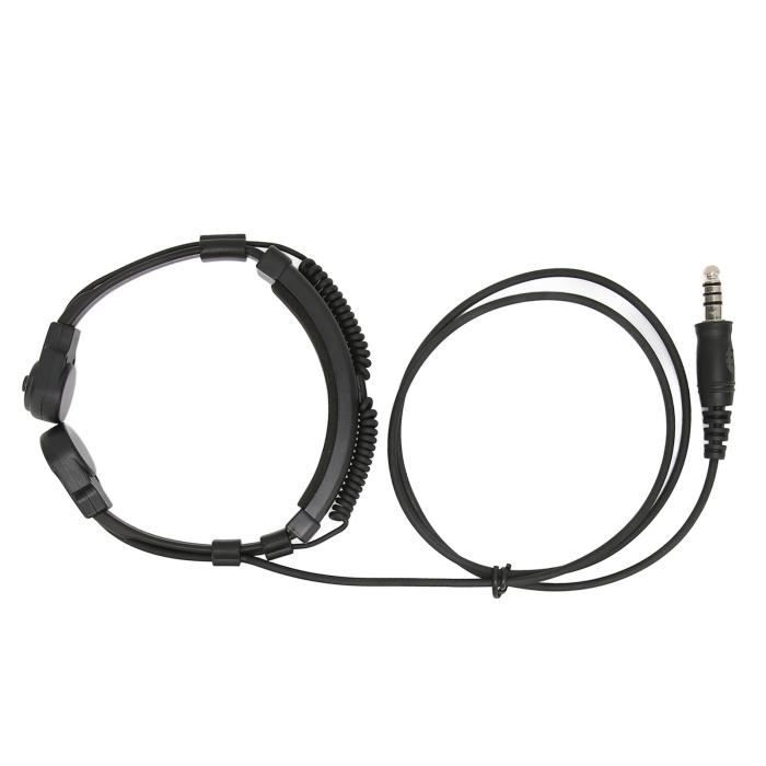 Casque Micro Gorge Tactique U94 PTT Pour Motorola Cp200 / Cp200d - Neuf