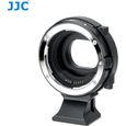 JJC EF-EOS M Bague d'adaptation d'objectif avec filtres pour objectif Canon EOS EF/EF-S a monture Canon EOS M DSLR EOS M50 M2-1