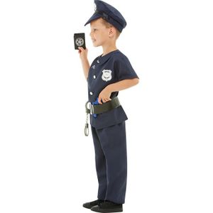 Déguisement fille policière - WIDMANN - 8/10 ans - Robe, ceinture et  casquette de policière inclus - Multicolore - Cdiscount Jeux - Jouets