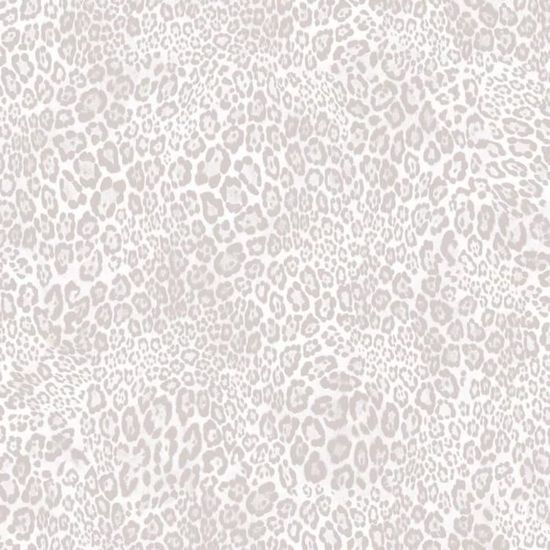 Léopard Imprimé Animal Paillettes Papier Peint Arthouse texturé gris taches