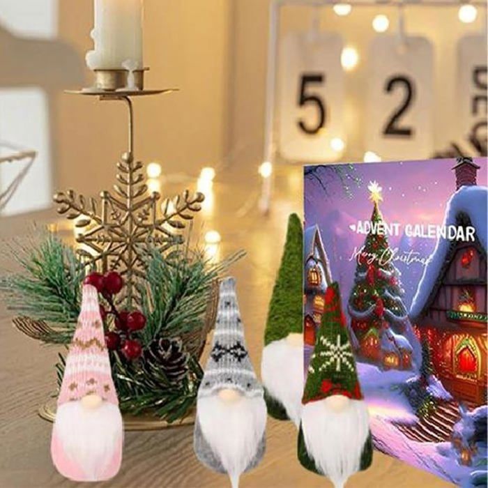 Calendrier de l'Avent de Noël, calendrier de compte à rebours de Noël