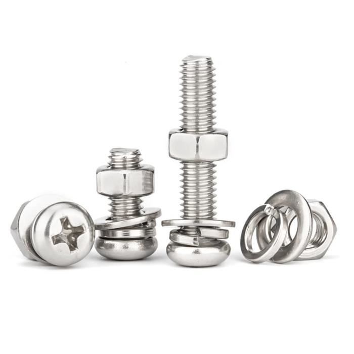 Assortiment De Boulons Hexagonaux Métriques Grade 10.9 - Vis, écrous, Rondelles - Haute Résistance