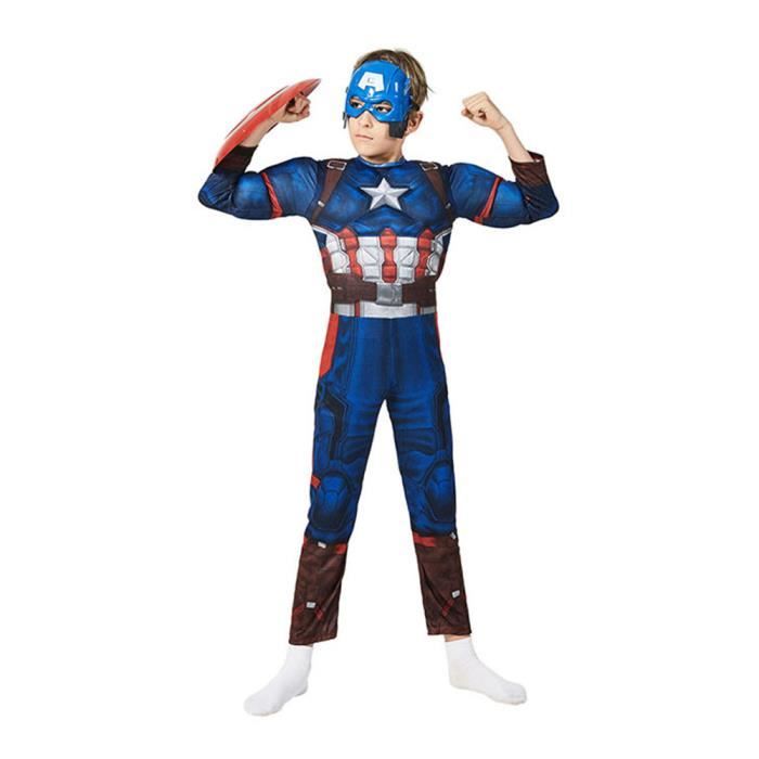 Tenue de déguisement - Bleu/Captain America - ENFANT