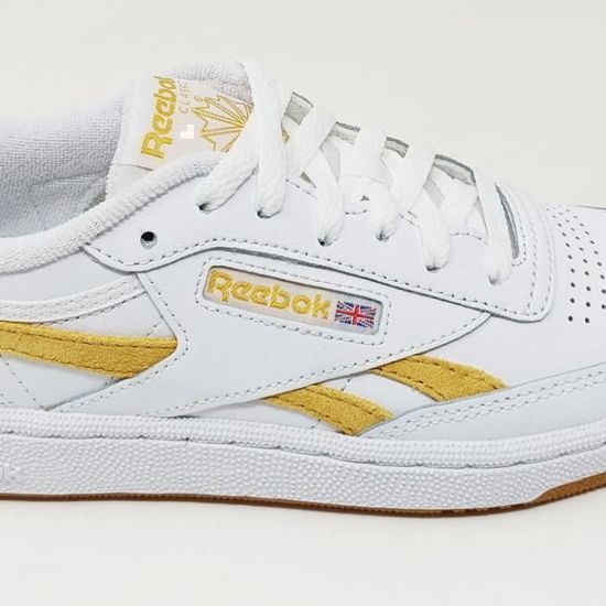 Basket sales reebok jaune