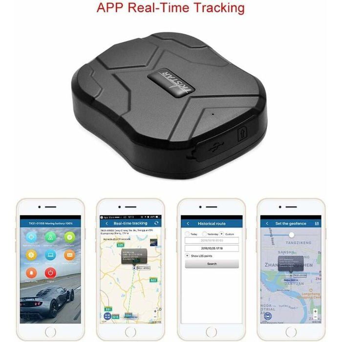 TKSTAR 4G GPS Tracker TK905 5000mah pil ile uzun bekleme süresi gps izci araba i